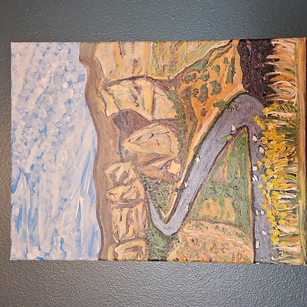 Original Acryilic On Wrapped Canvas Painting By Kathryn Voorhees